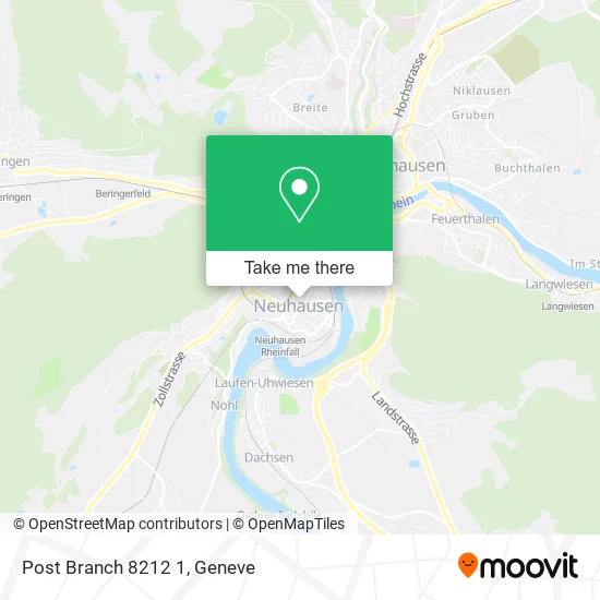 Post Branch 8212 1 map