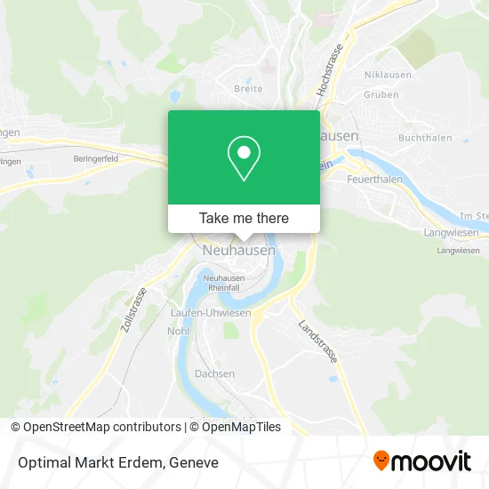 Optimal Markt Erdem map
