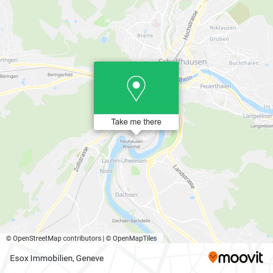 Esox Immobilien map