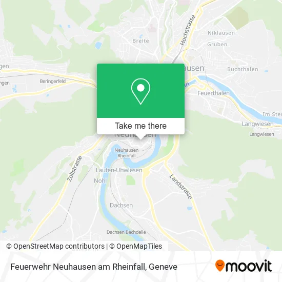 Feuerwehr Neuhausen am Rheinfall map