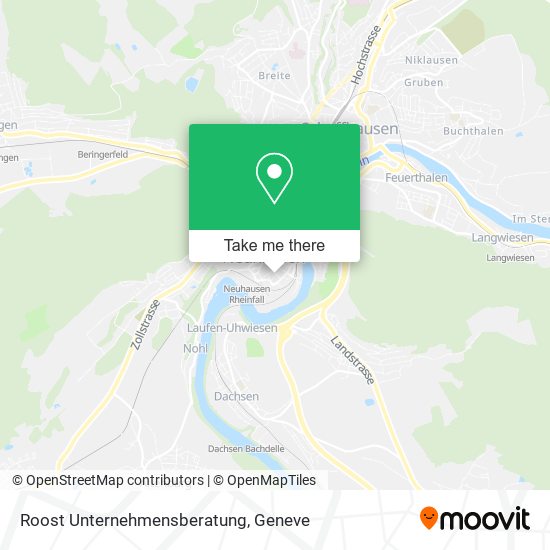 Roost Unternehmensberatung map