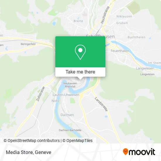 Media Store map