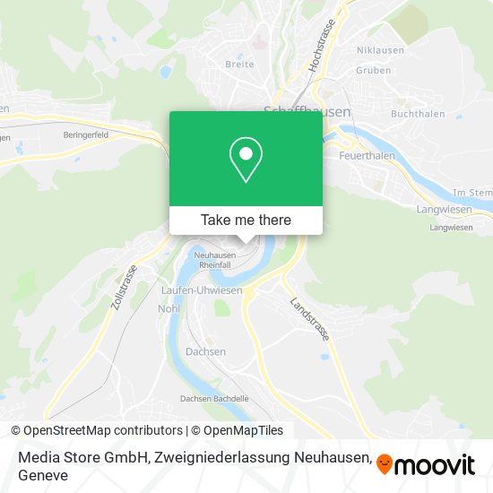 Media Store GmbH, Zweigniederlassung Neuhausen map