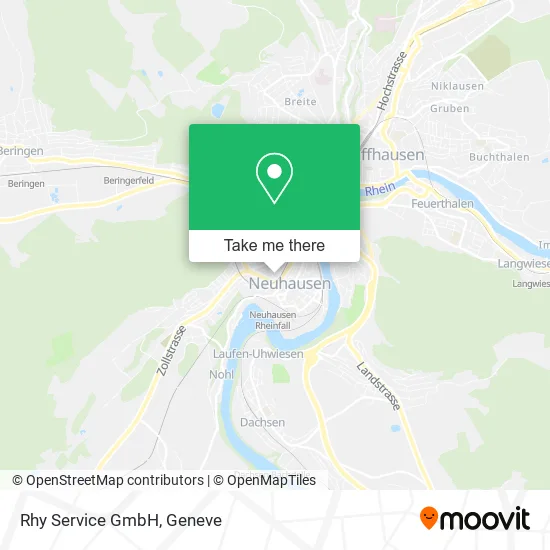 Rhy Service GmbH map