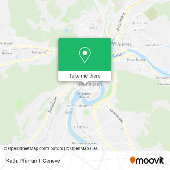 Kath. Pfarramt map