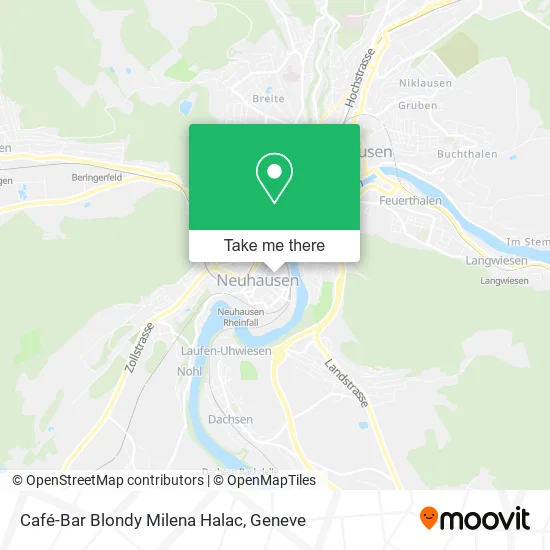 Café-Bar Blondy Milena Halac map