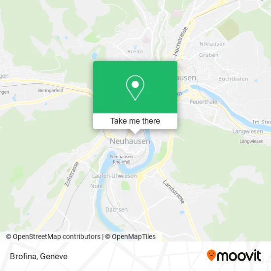 Brofina map