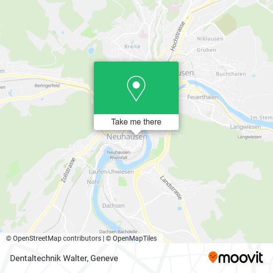 Dentaltechnik Walter map