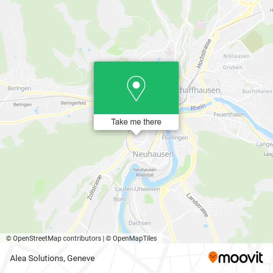 Alea Solutions map