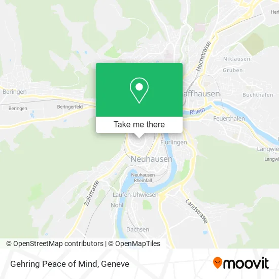 Gehring Peace of Mind map