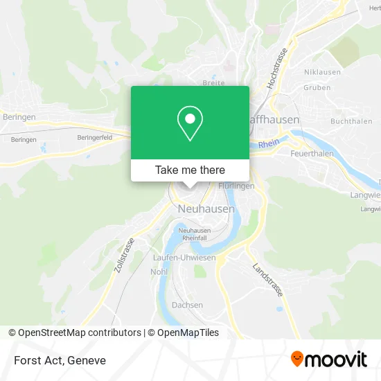 Forst Act map