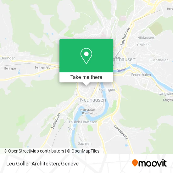 Leu Goller Architekten map