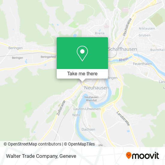 Walter Trade Company map