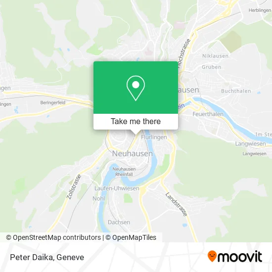 Peter Daika map