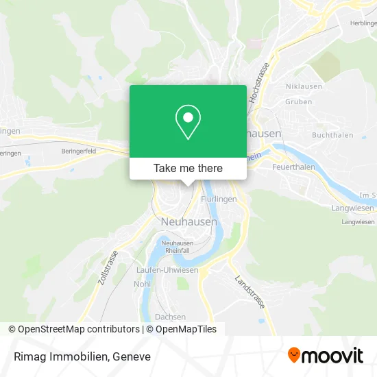 Rimag Immobilien map