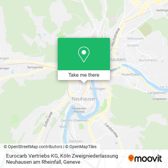 Eurocarb Vertriebs KG, Köln Zweigniederlassung Neuhausen am Rheinfall map