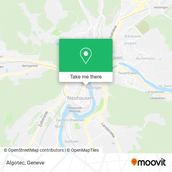Algotec map