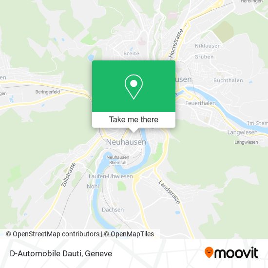 D-Automobile Dauti map