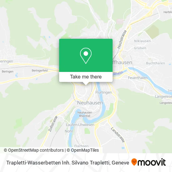 Trapletti-Wasserbetten Inh. Silvano Trapletti map