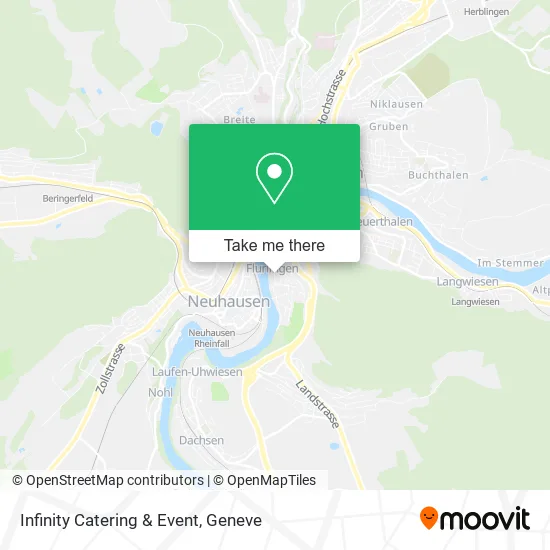 Infinity Catering & Event map