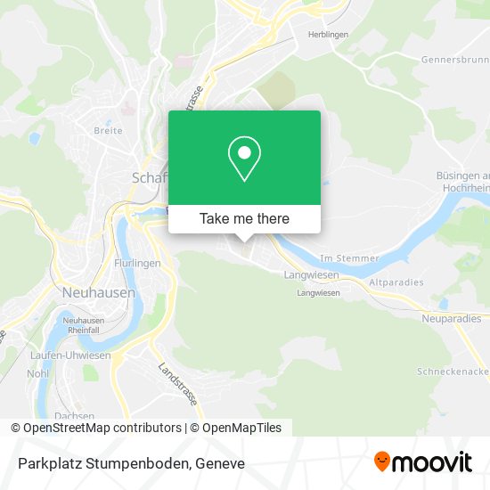 Parkplatz Stumpenboden map