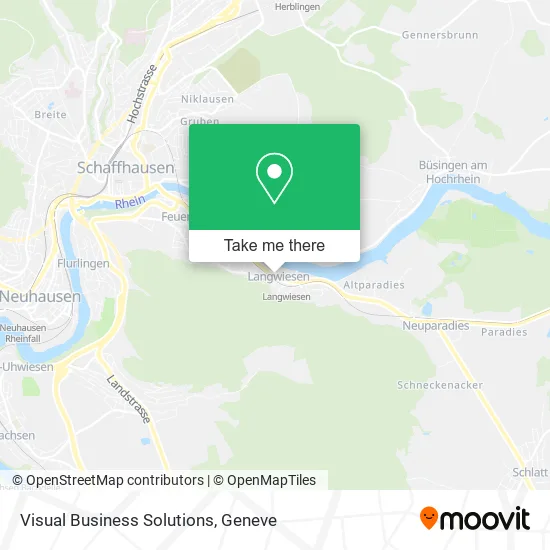Visual Business Solutions map