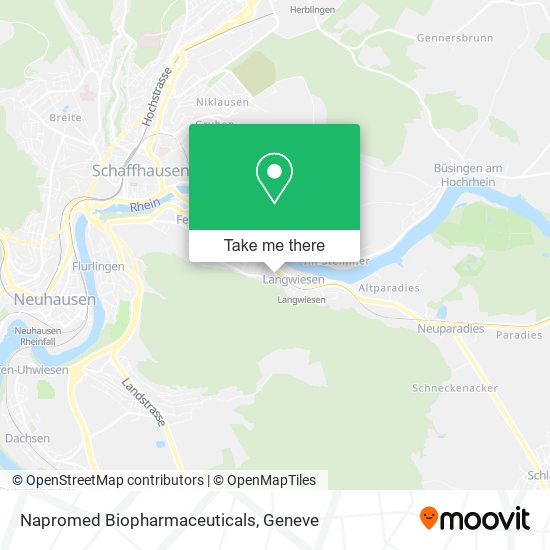 Napromed Biopharmaceuticals map
