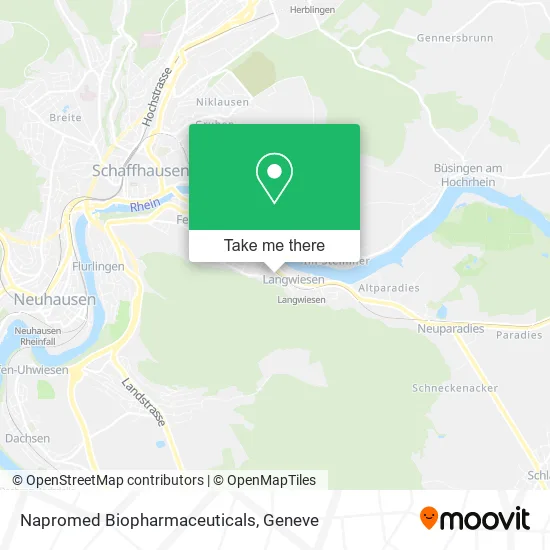 Napromed Biopharmaceuticals map