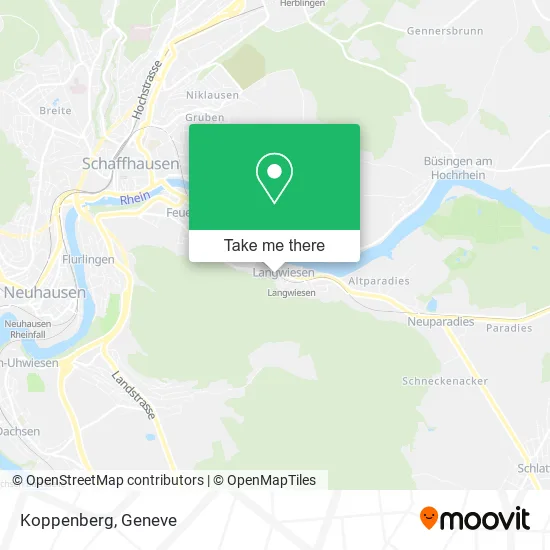Koppenberg map