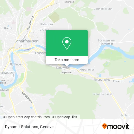 Dynamit Solutions map