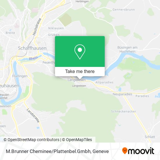 M.Brunner Cheminee / Plattenbel.Gmbh map