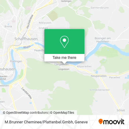M.Brunner Cheminee / Plattenbel.Gmbh map