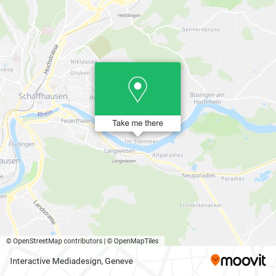 Interactive Mediadesign map