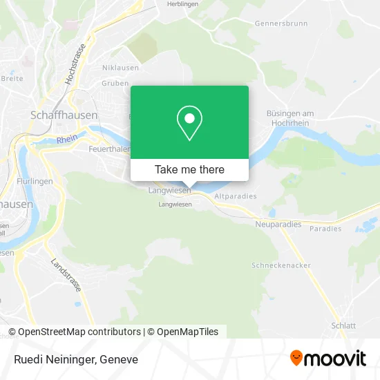 Ruedi Neininger map