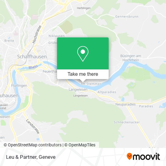 Leu & Partner map