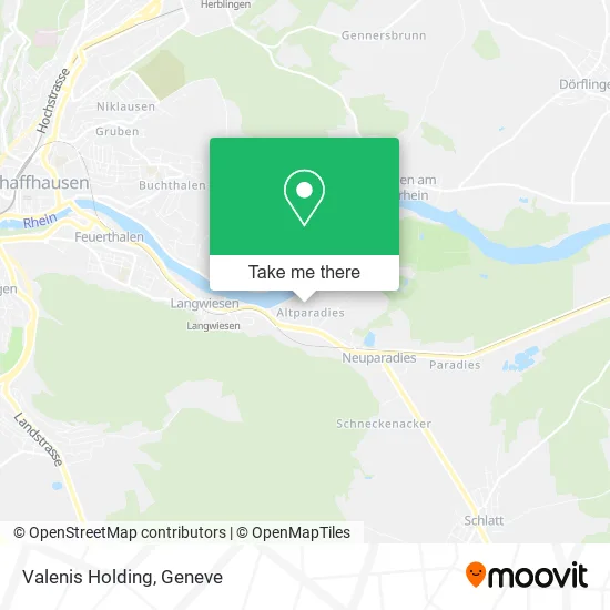 Valenis Holding map