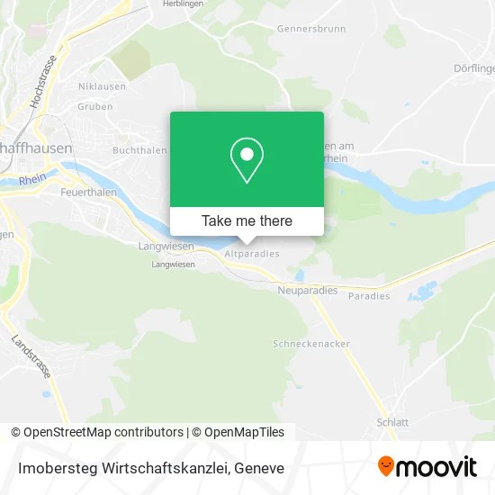 Imobersteg Wirtschaftskanzlei map