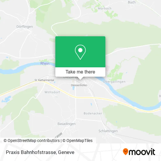 Praxis Bahnhofstrasse map