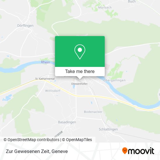 Zur Gewesenen Zeit map