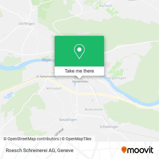 Roesch Schreinerei AG map