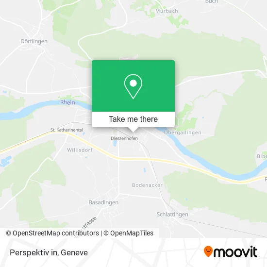 Perspektiv in map