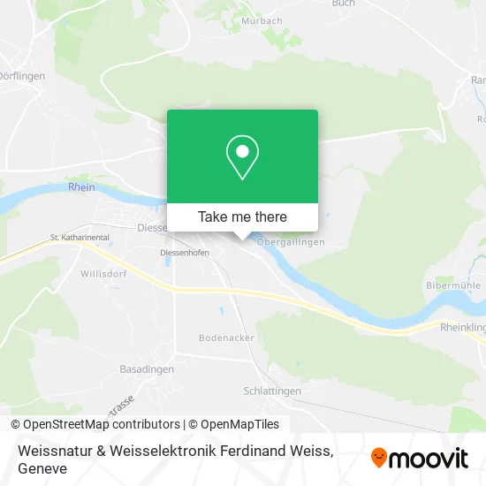 Weissnatur & Weisselektronik Ferdinand Weiss map