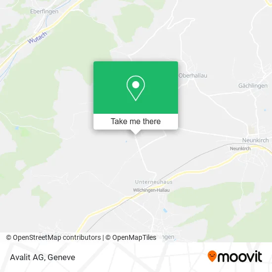 Avalit AG map