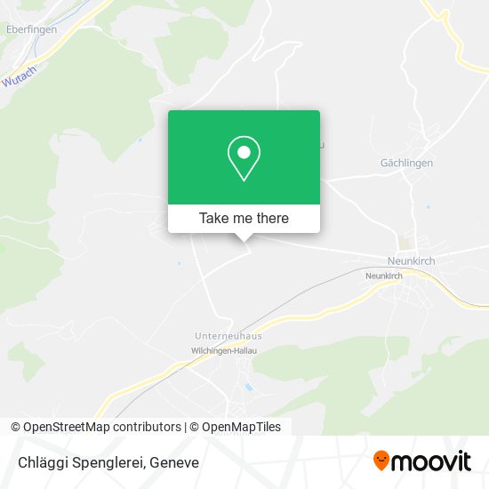 Chläggi Spenglerei map