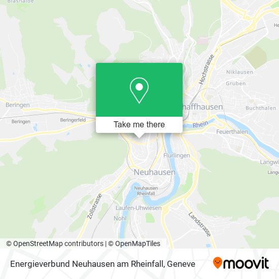 Energieverbund Neuhausen am Rheinfall map