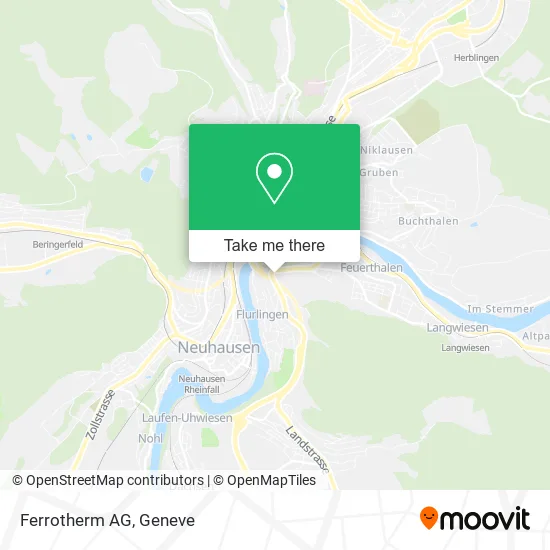 Ferrotherm AG map