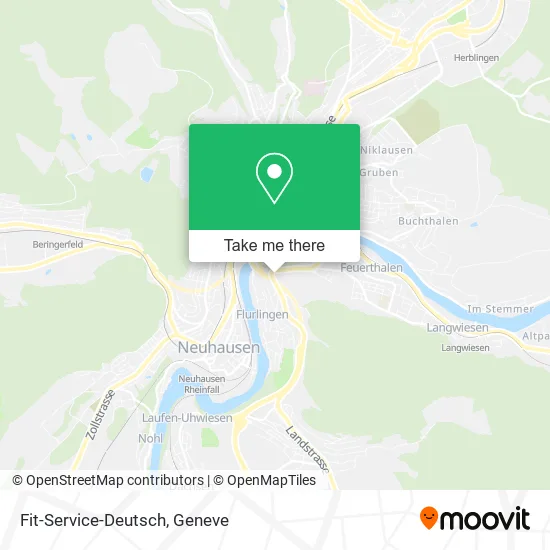 Fit-Service-Deutsch map