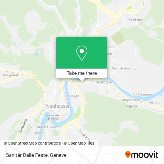 Sanitär Dalle Feste map