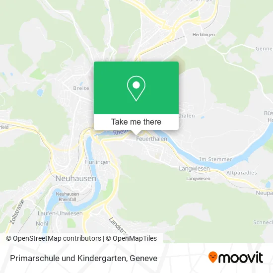 Primarschule und Kindergarten map