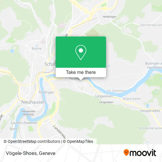 Vögele-Shoes map